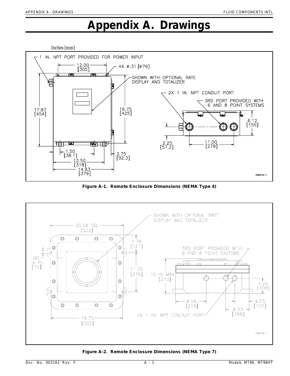 MT86_MT86HT Manual Drawings