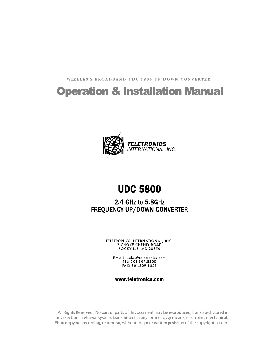 UDC-5800H