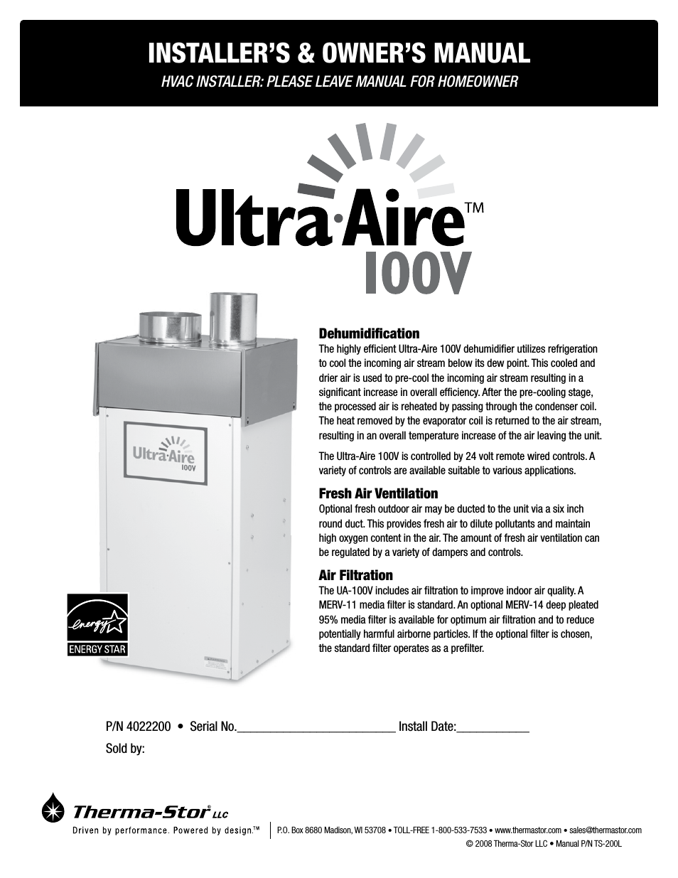 Ultra-Aire 100V