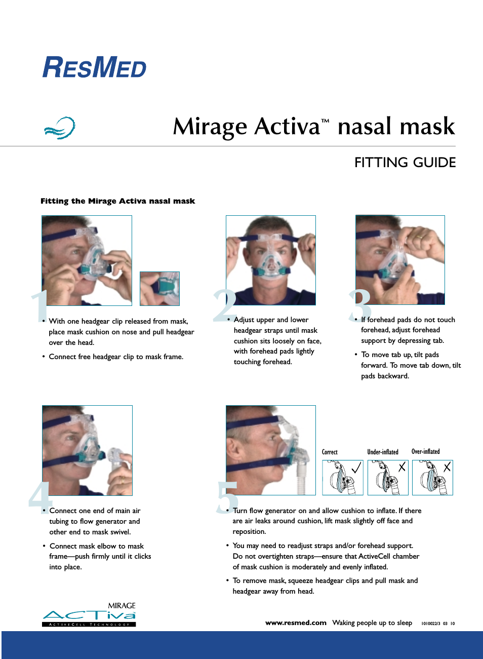 Nasal Mask Mirage Activa