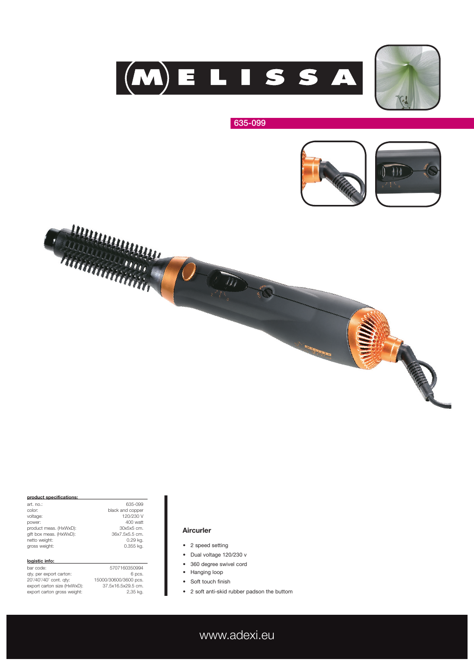 Aircurler 635-099