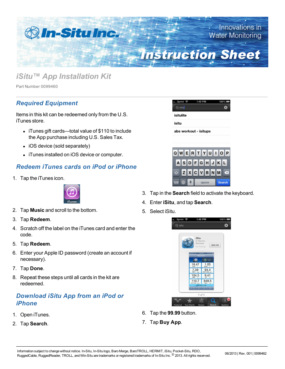 iSitu App Installation Kit