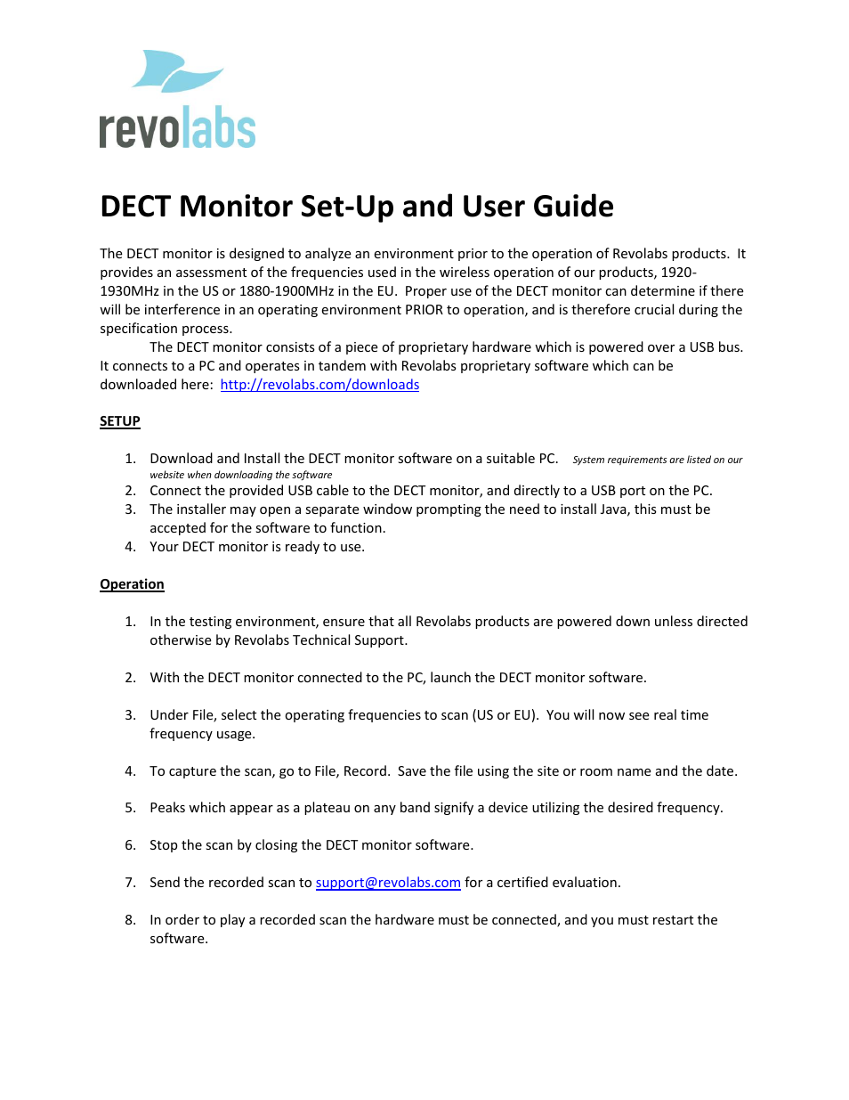 DECT Monitor