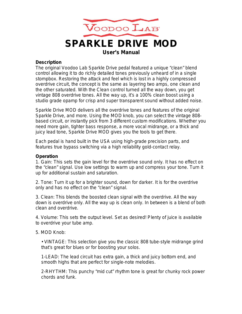 Sparkle Drive MOD