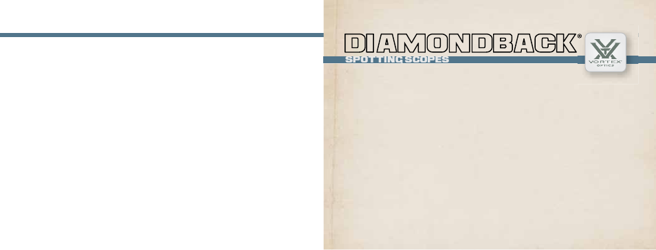 DIAMONDBACK 20-60X60 SPOTTING SCOPE