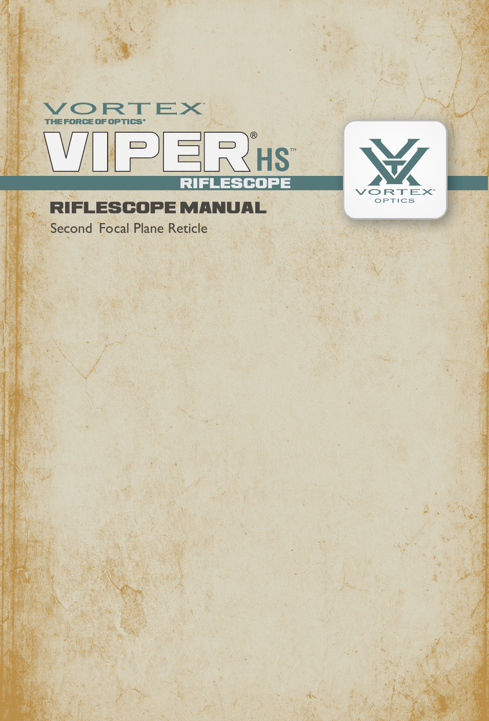 VIPER HS 4-16X44 RIFLESCOPE
