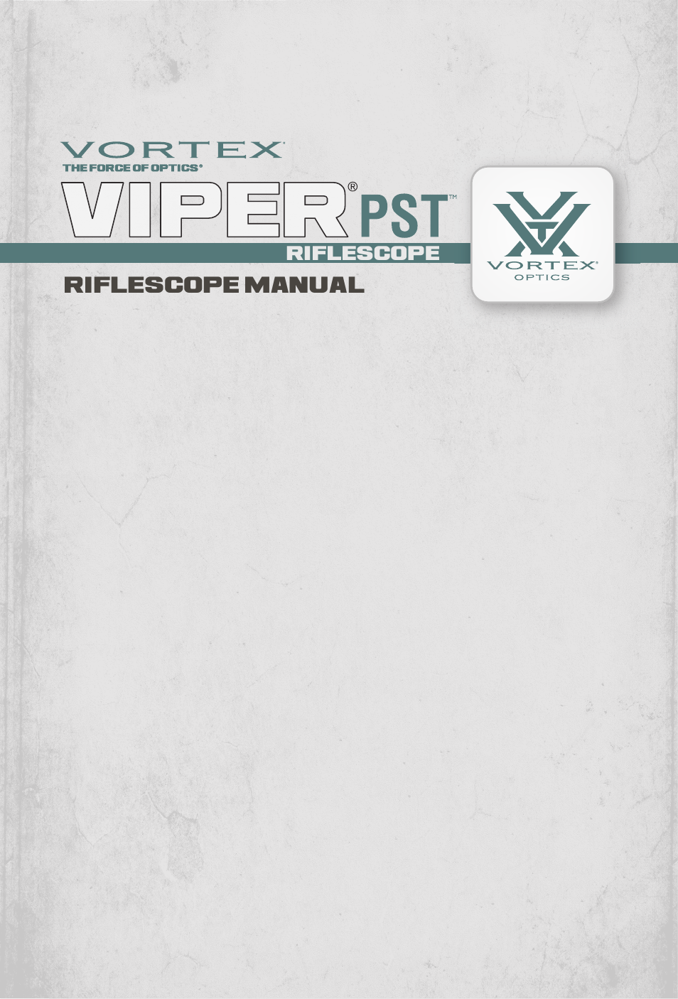 VIPER PST 2.5-10X32 FFP RIFLESCOPE