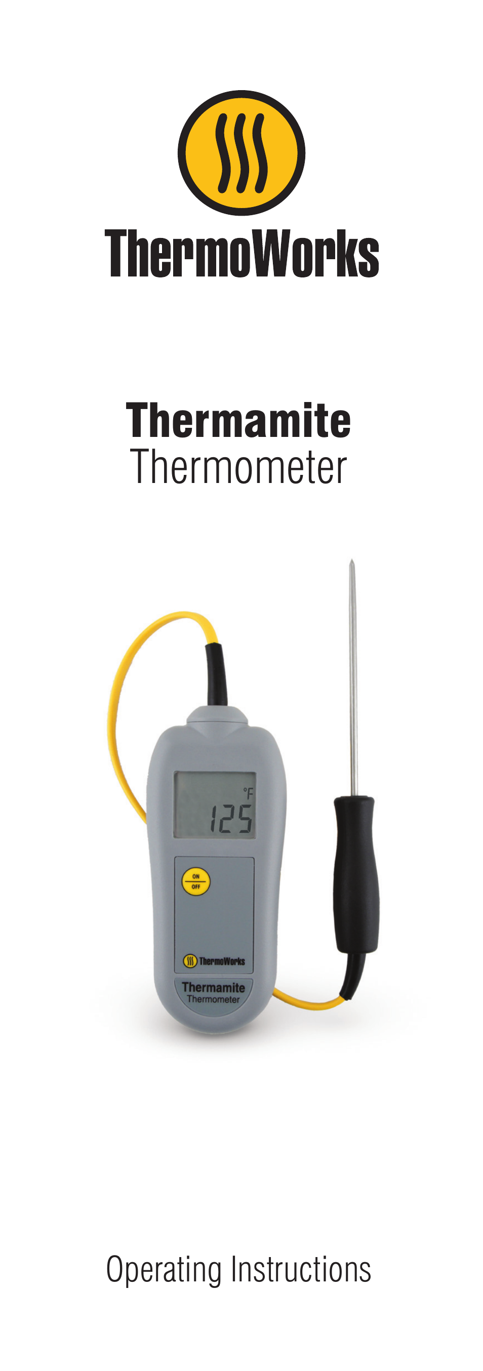 261-550 THERMAMITE THERMOCOUPLE METER WITH FIXED PENETRATION PROBE