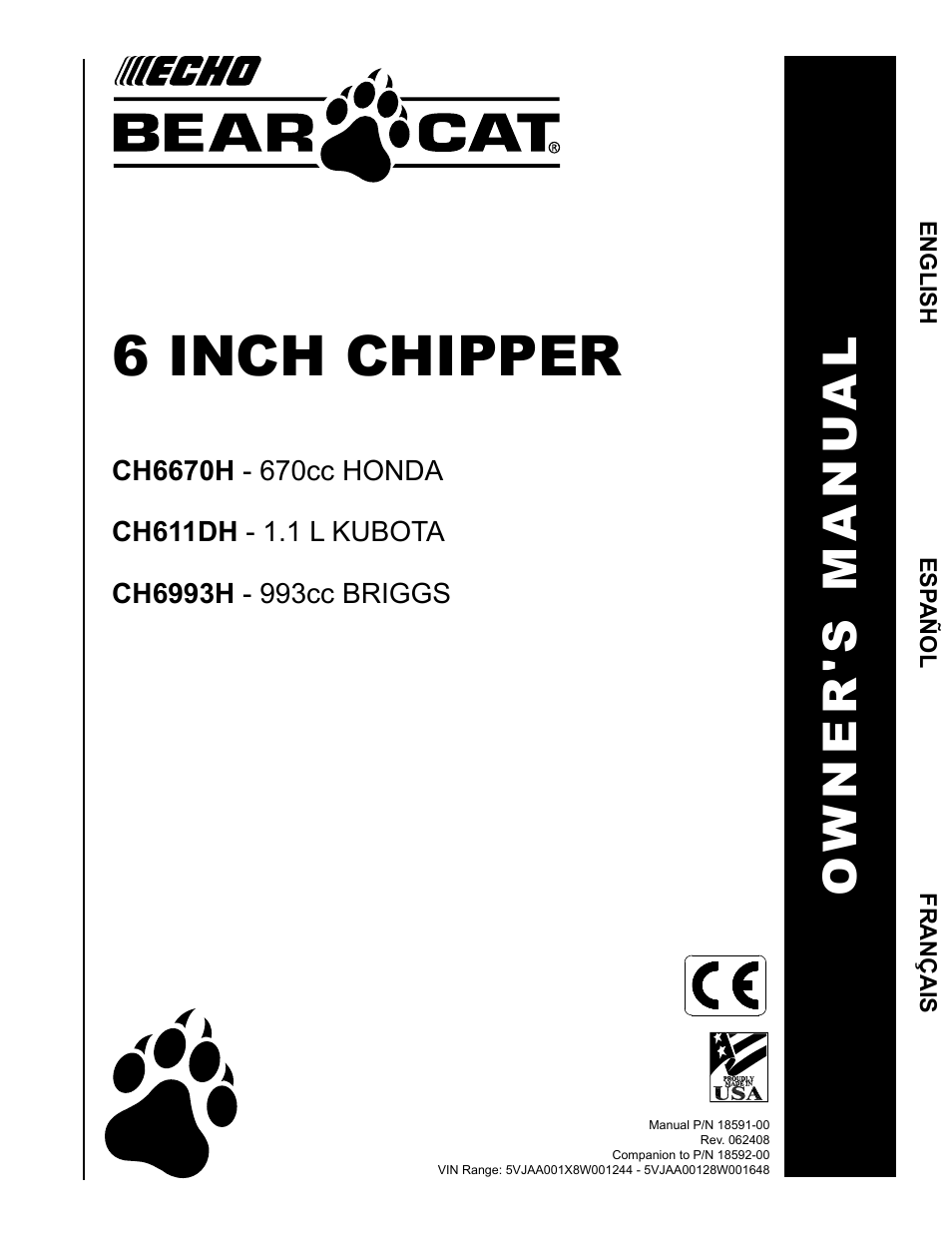 CH611DH Owners Manual v.2