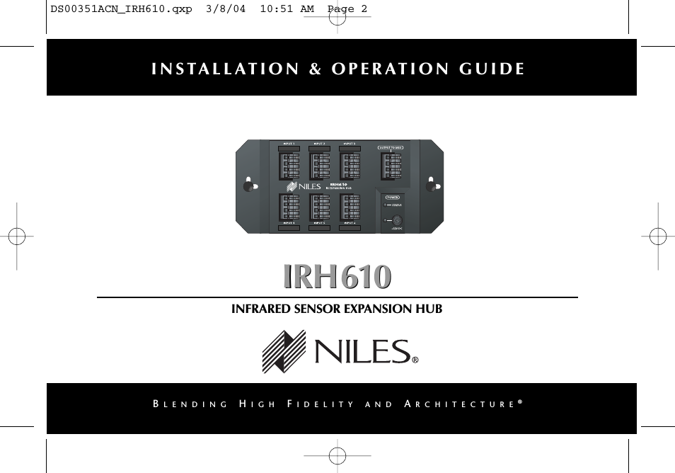 Infrared Sensor Expansion Hub IRH610