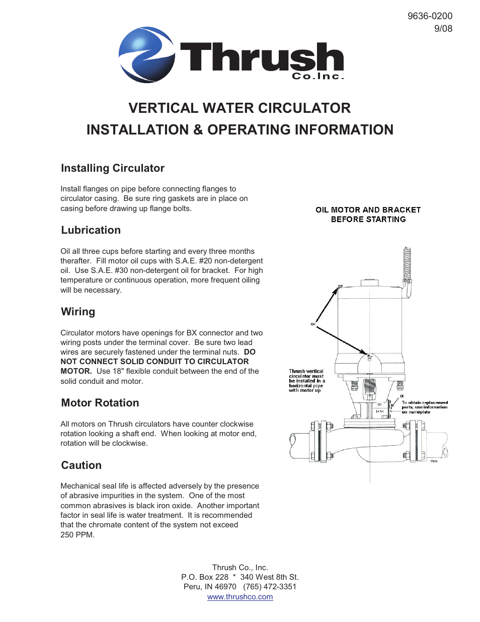 Vertical Water CCirculators