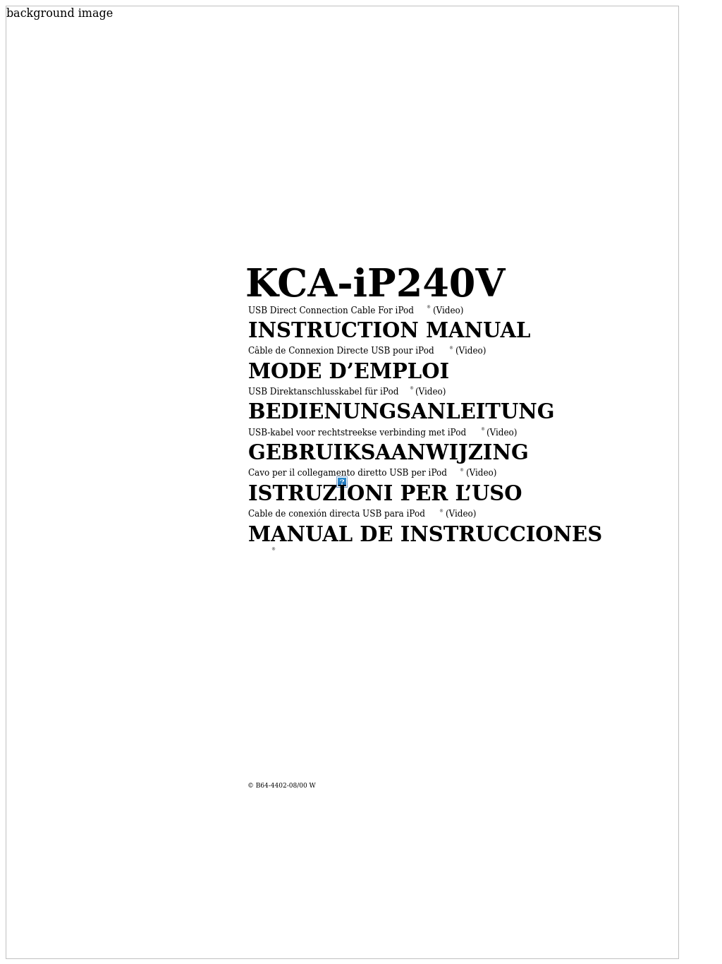 KCA-iP240V