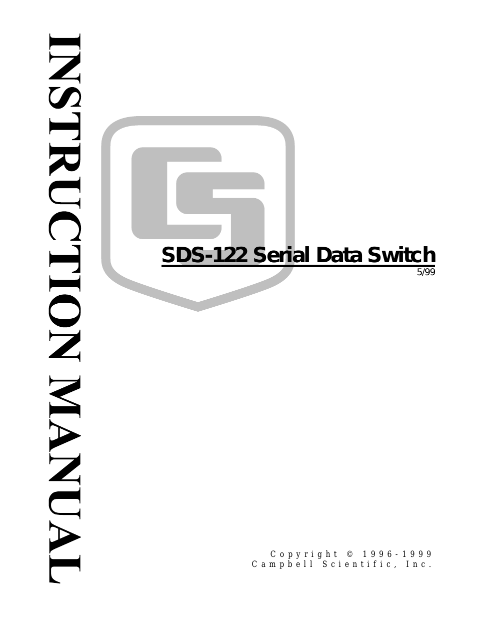 SDS122 Two-Way Serial Data Switch
