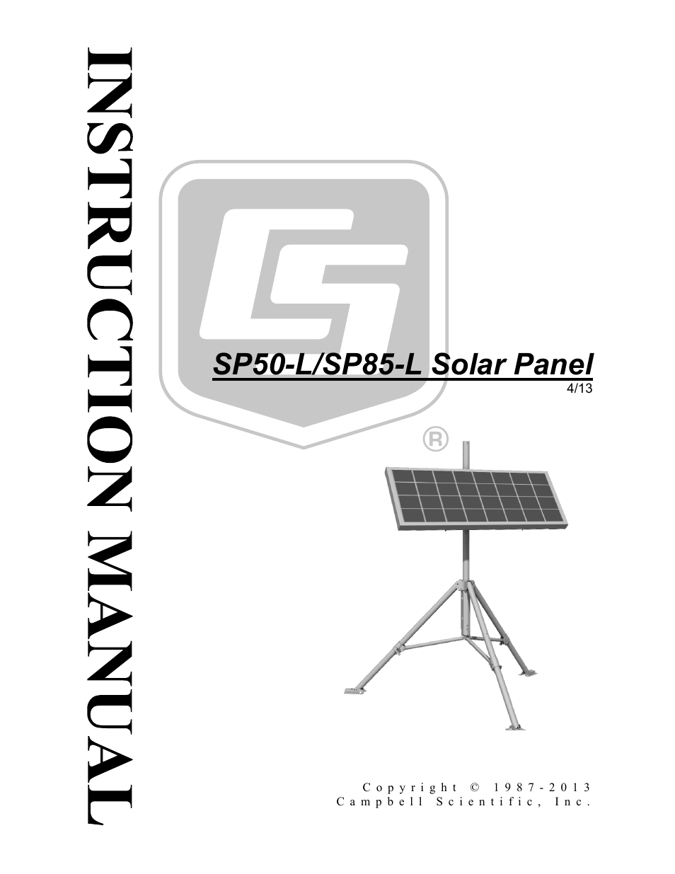 SP50-L/SP85-L Solar Panel