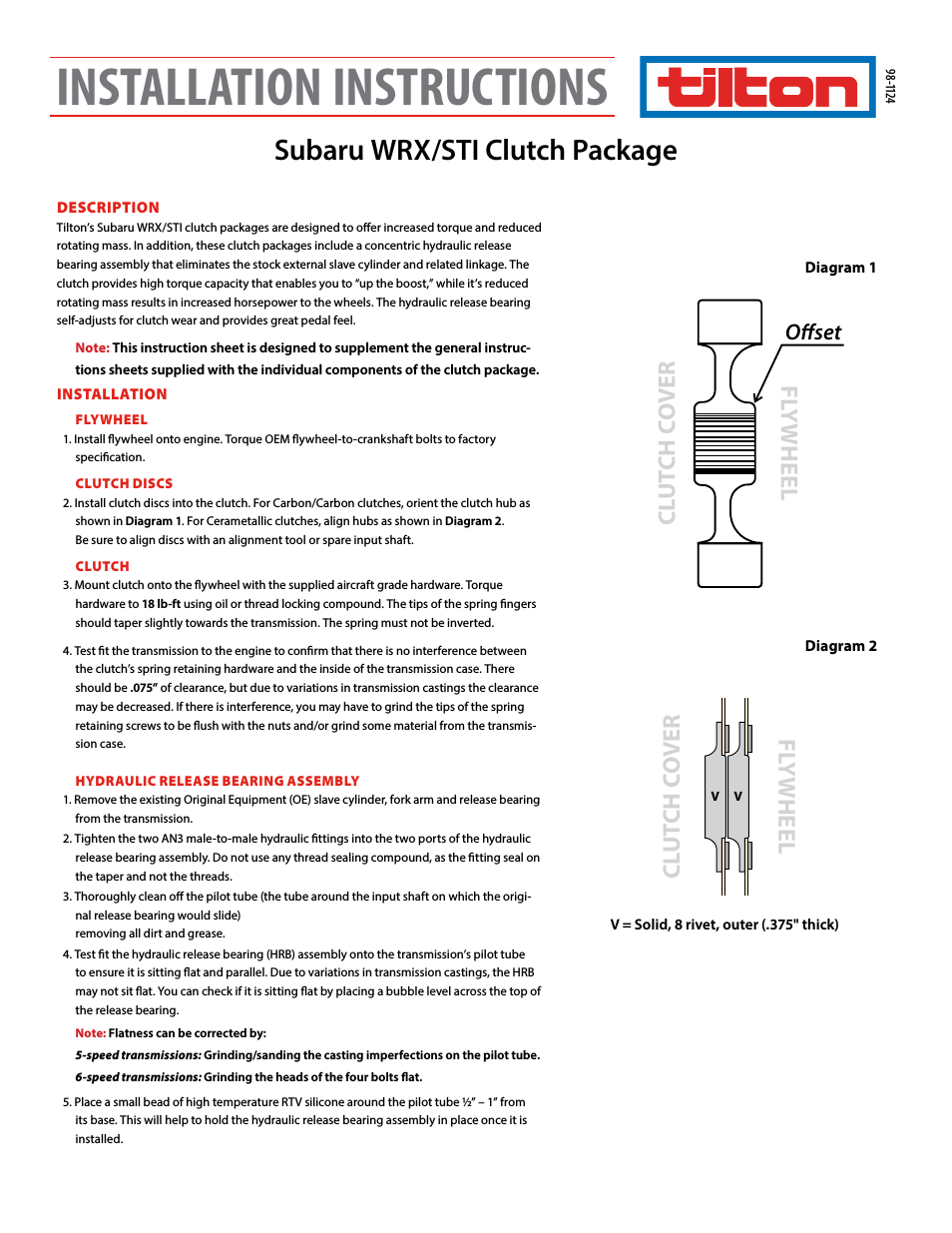 Subaru WRX-STI Package (98-1124)