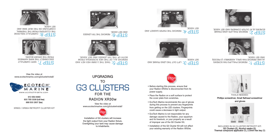 Radion G3 Cluster