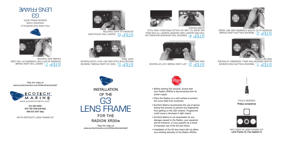 Radion G3 Lens Frame