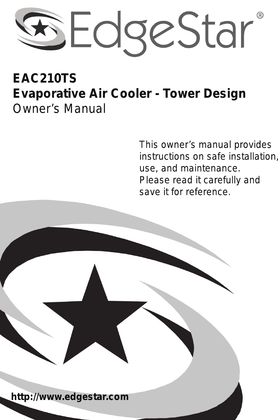 Evaporative Air Cooler - Tower Design EAC210TS