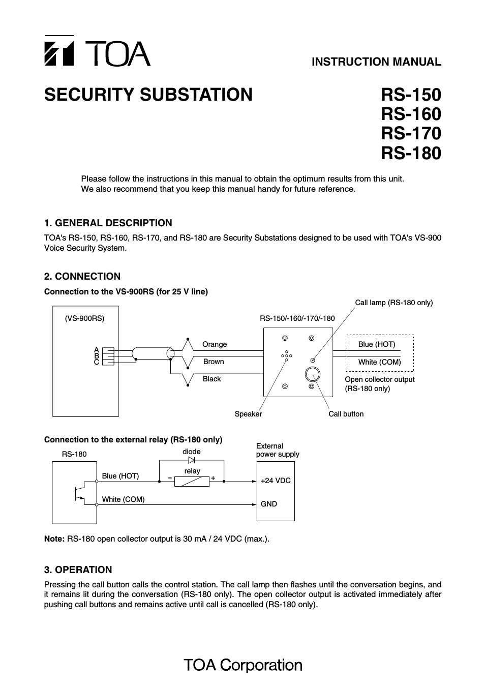 RS-150 Manual