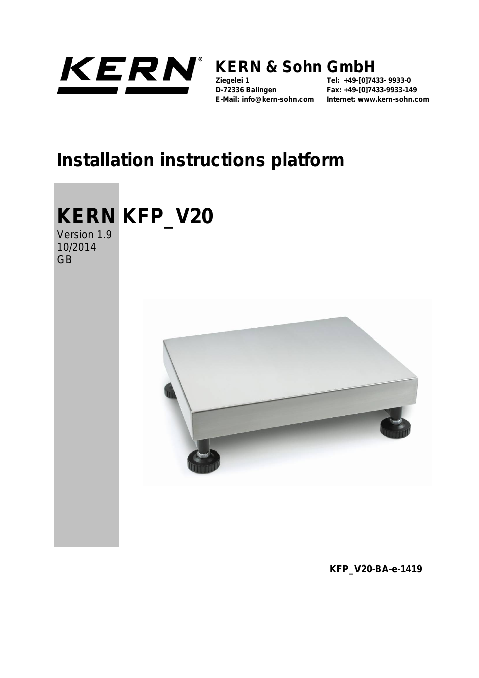 IFS 60K0.5D Platform