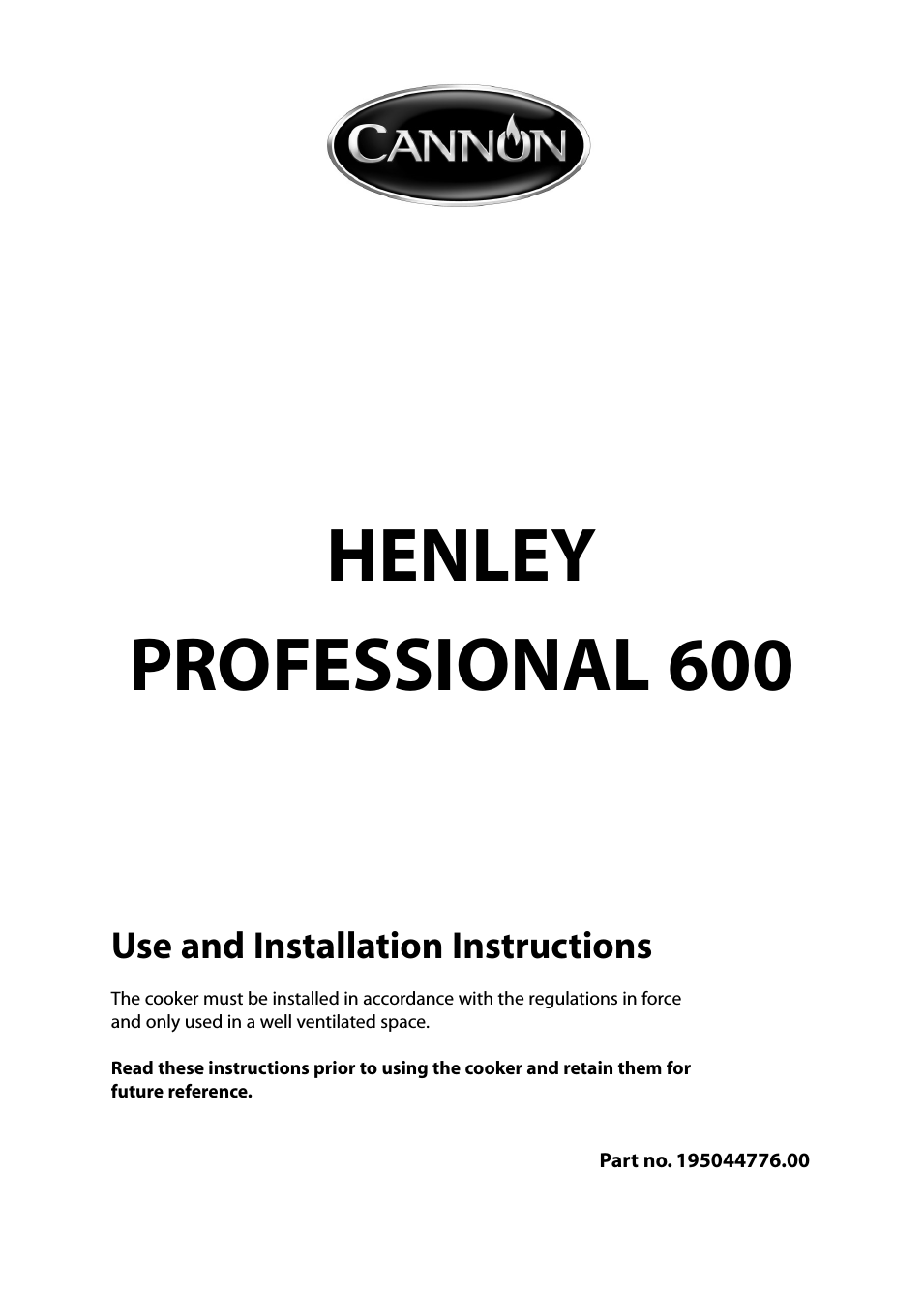 HENLEY Professional 600 10682G