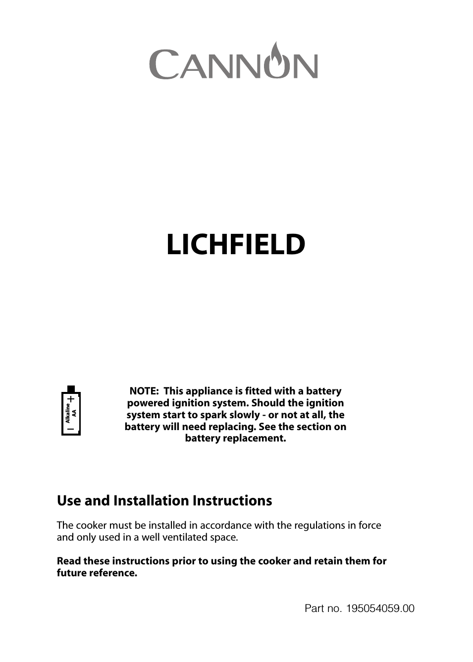 LICHFIELD 10506G