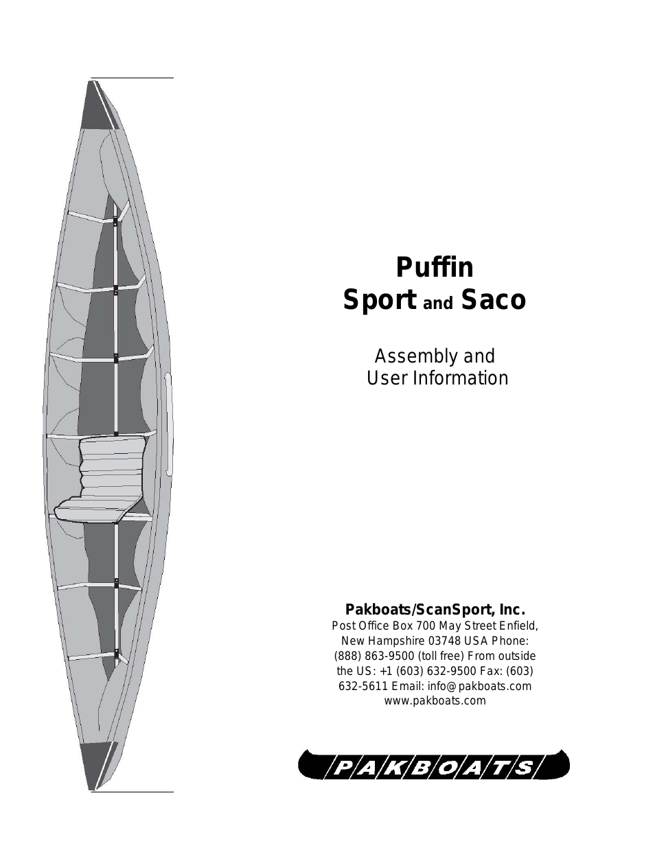 Puffin Sport and Saco