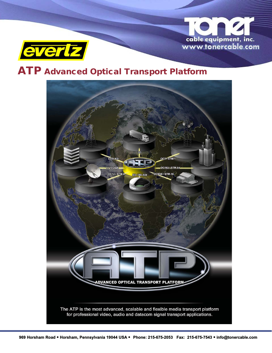 ATP Advanced Optical Transport Platform