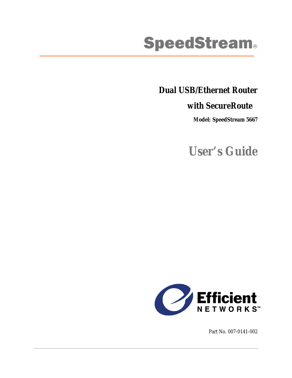 SpeedStream 5667