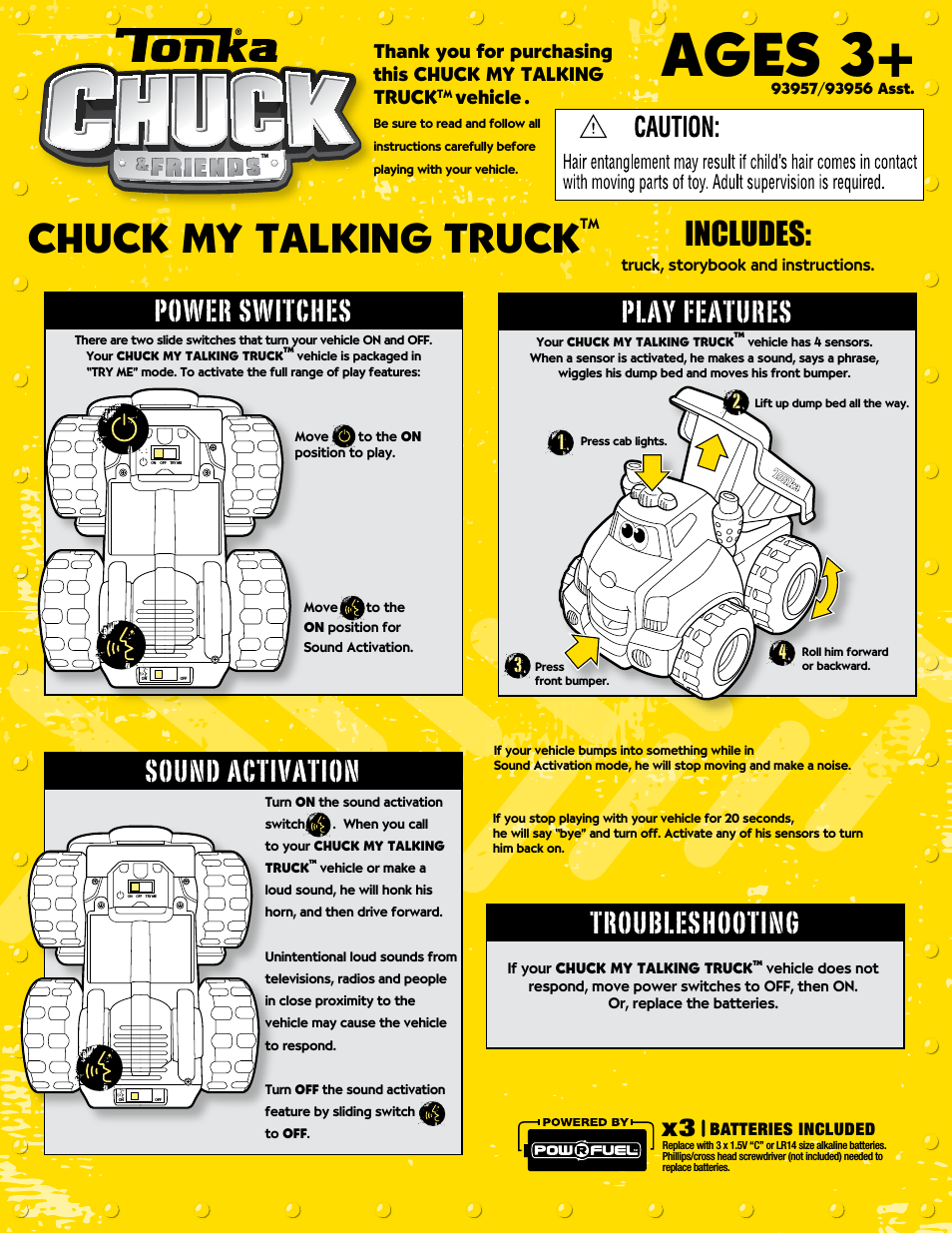 Chuck my talking truck 6918670002