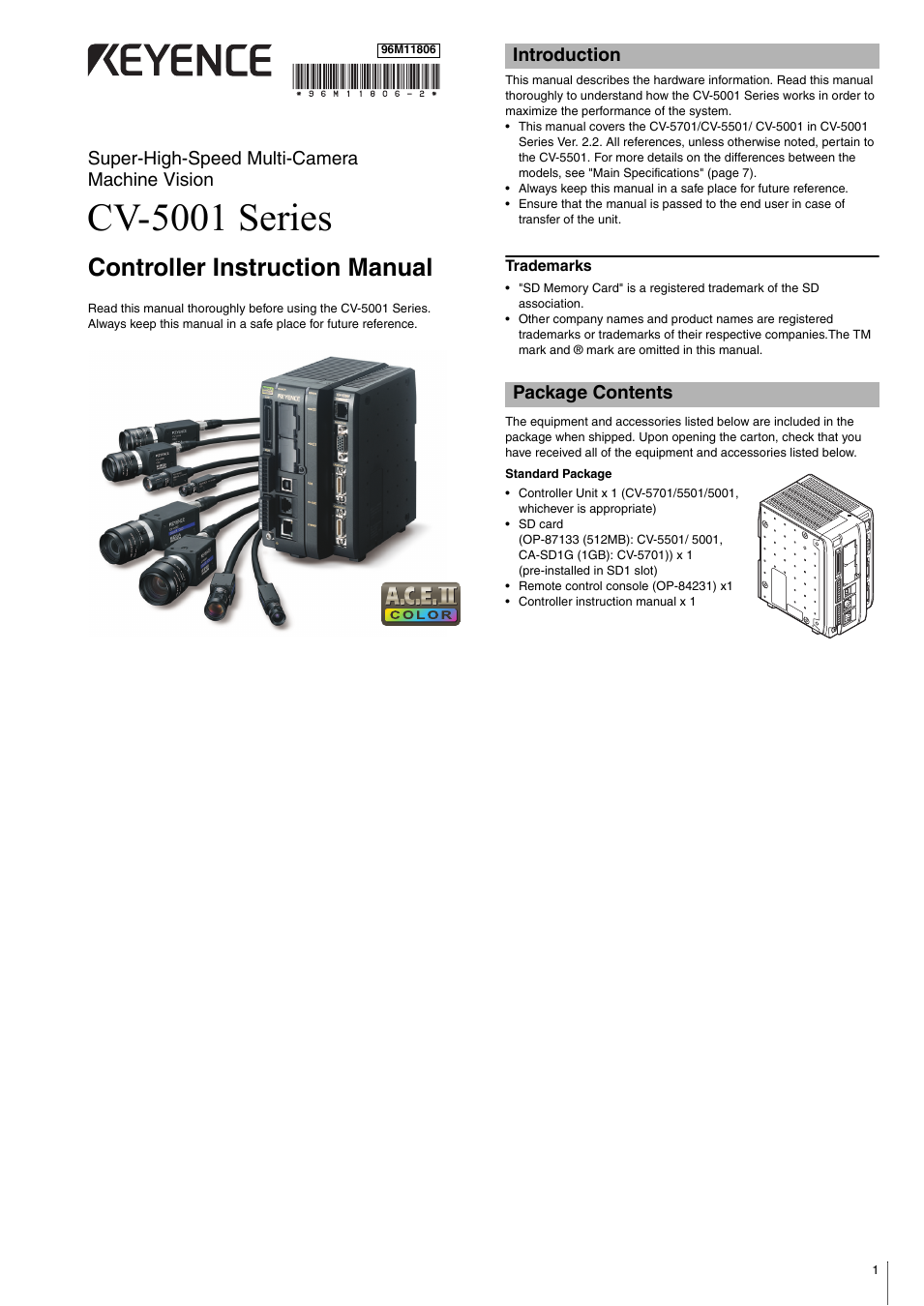 CV-5001 Series