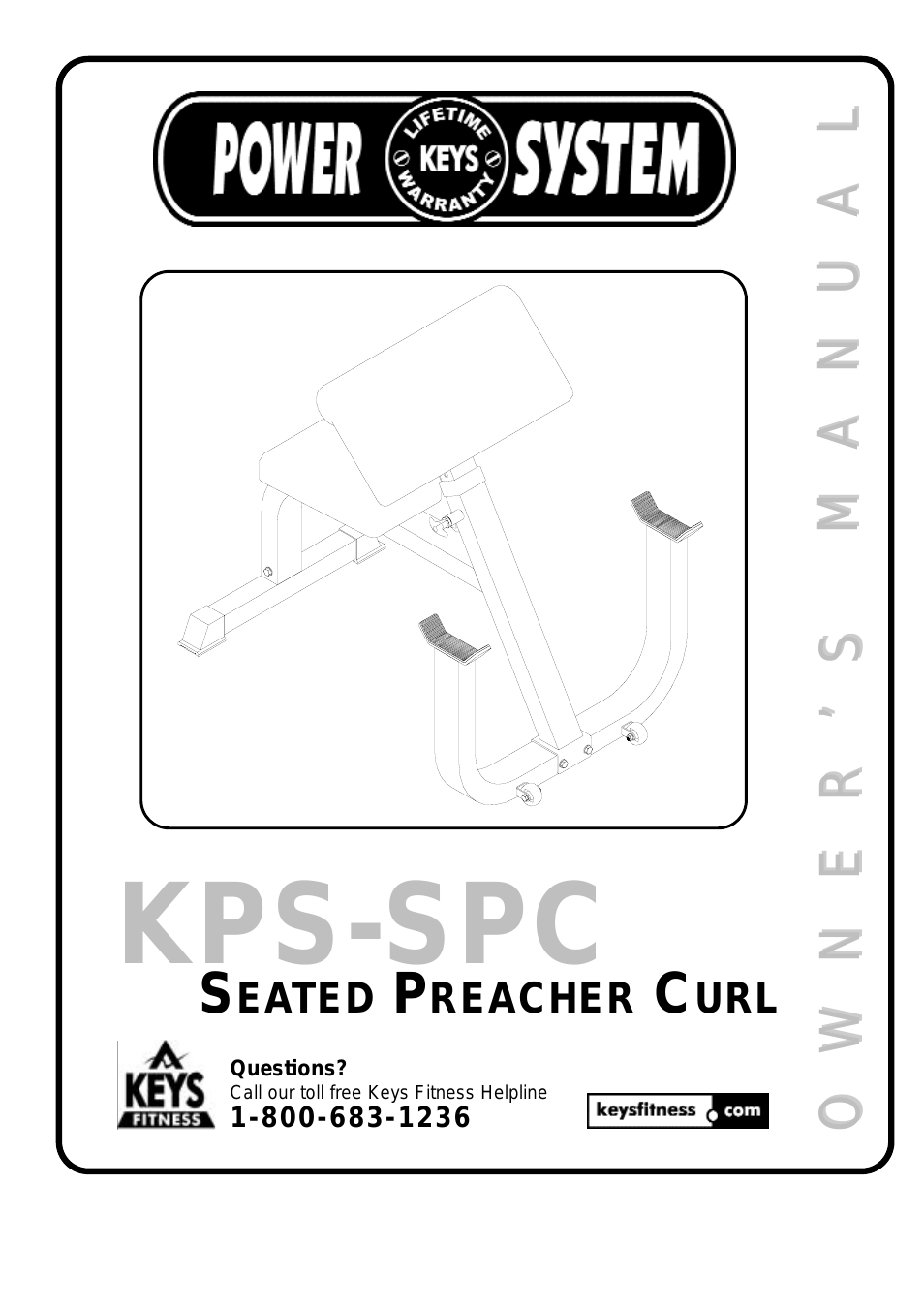 Seated Preacher Curl KPS-SPC