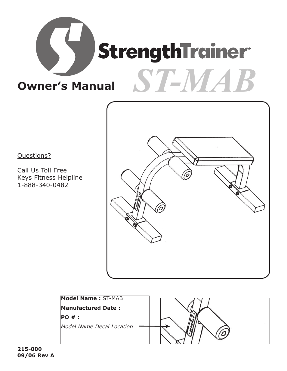 Strength Trainer ST-MAB