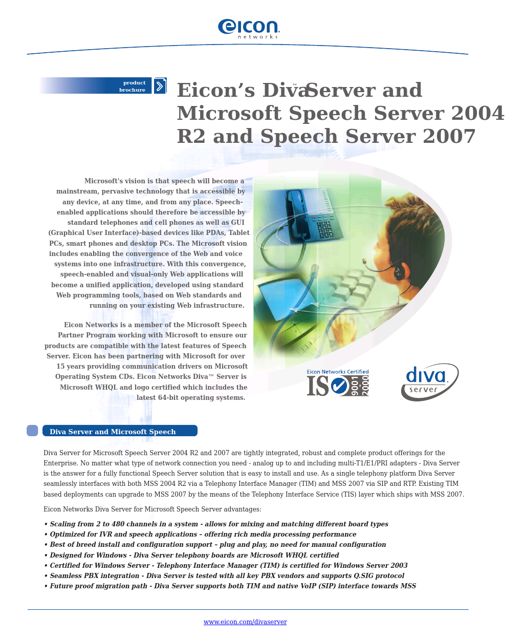 Speech Server 2004 R2 and Speech Server 2007 Diva Server