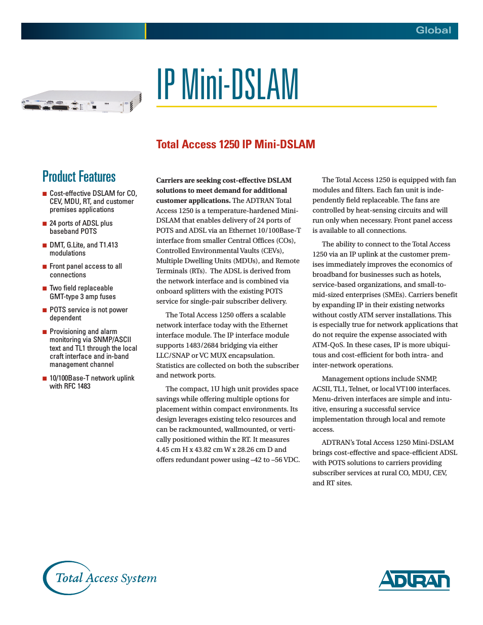 IP Mini-DSLAM