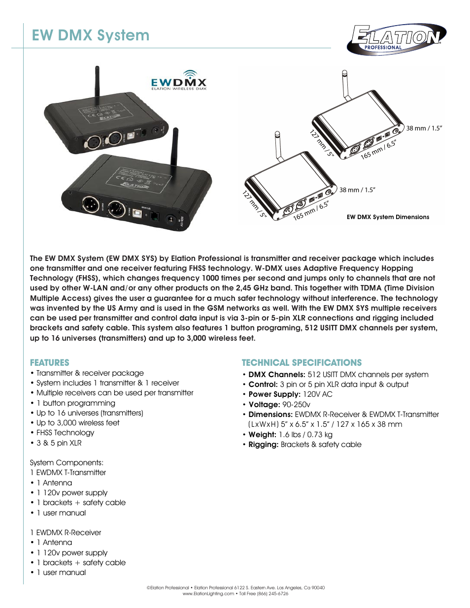 Network Device EWDMX