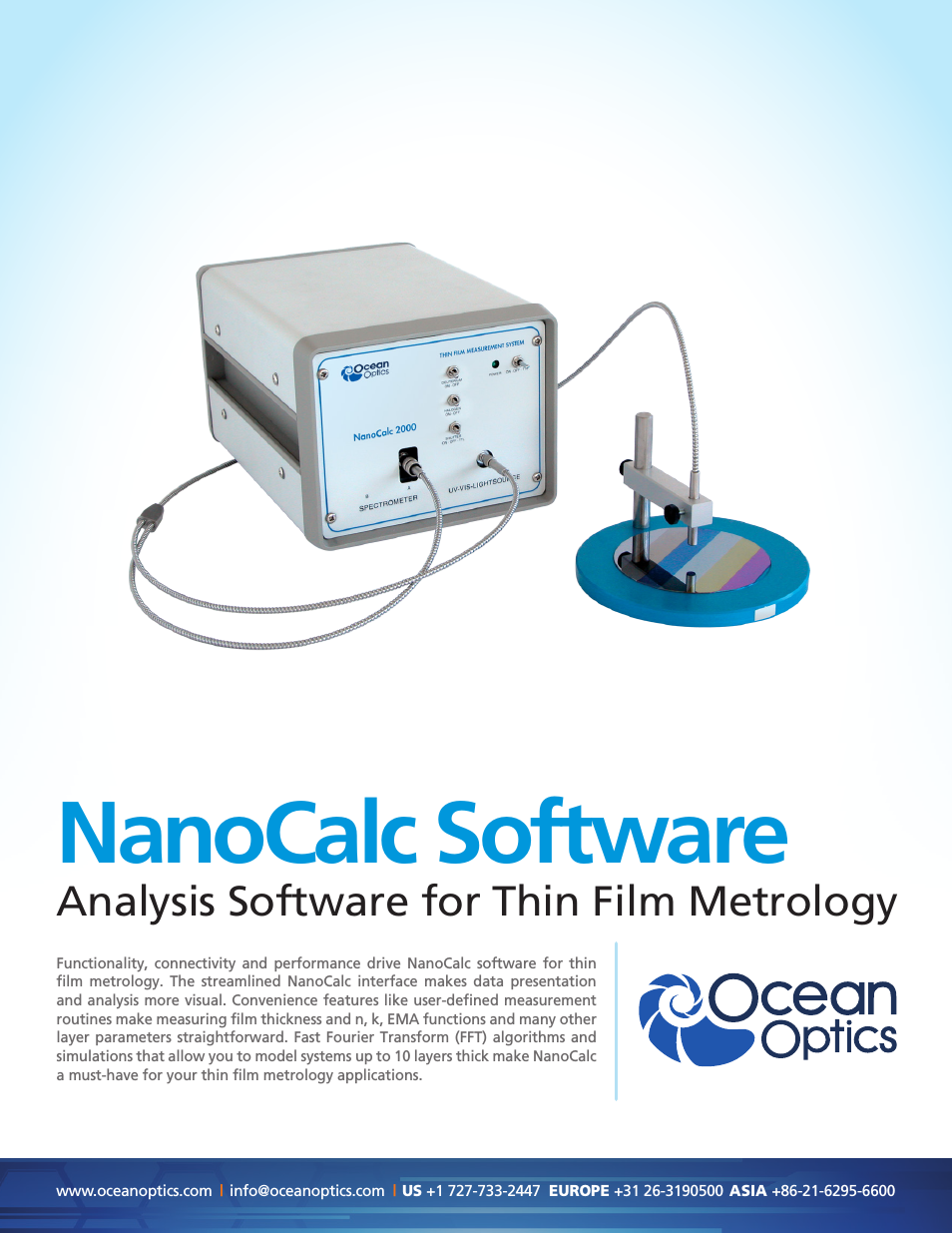 NanoCalc Software
