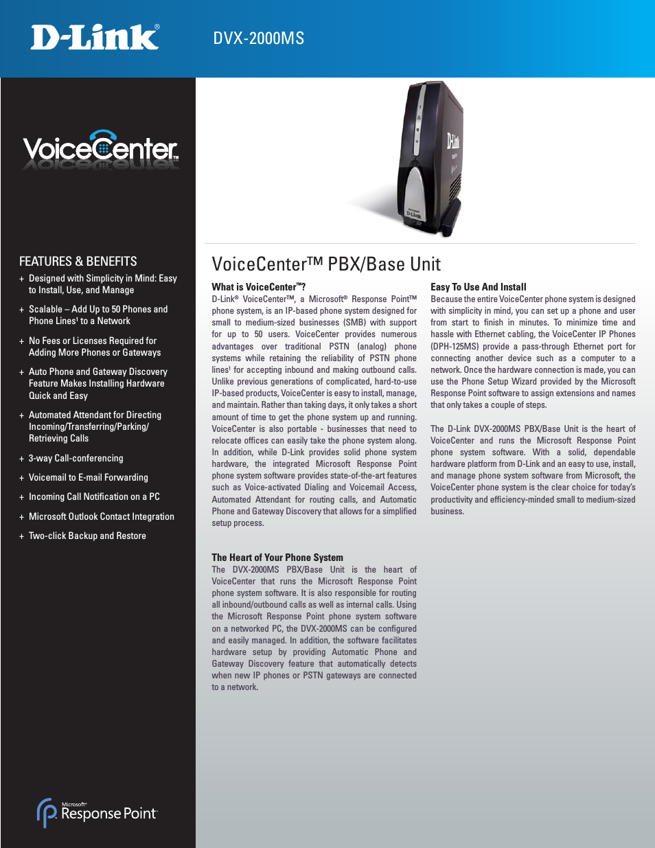 VoiceCenter DPH-125MS