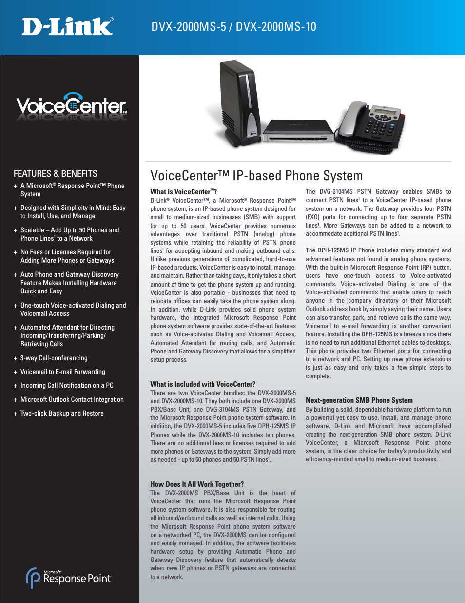 VoiceCenter DVX-2000MS-10