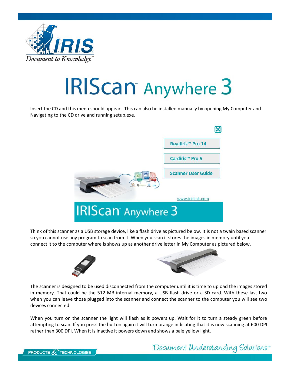 IRIScan Anywhere 3 for Windows