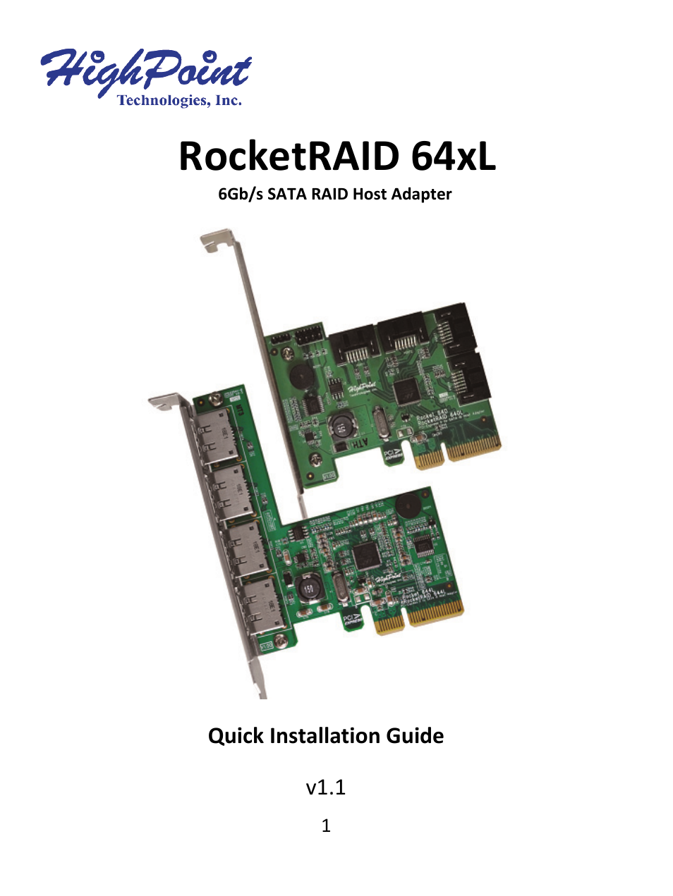 RocketRAID 644L