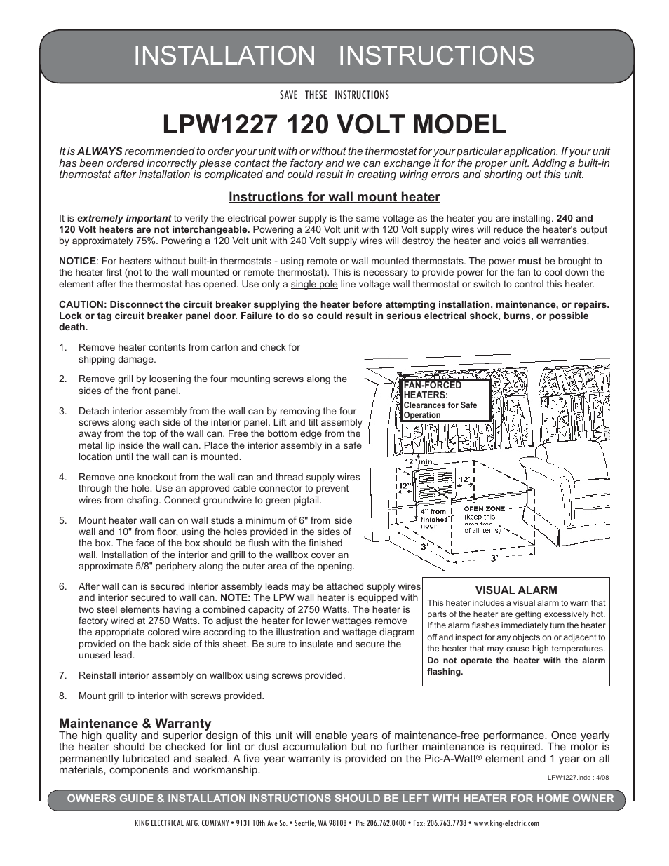 Model LPW