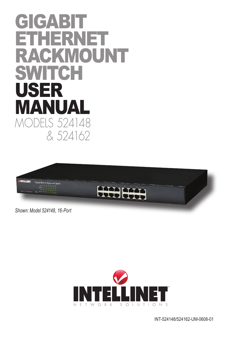 524162 24-Port Gigabit Ethernet Rackmount Switch User Manual