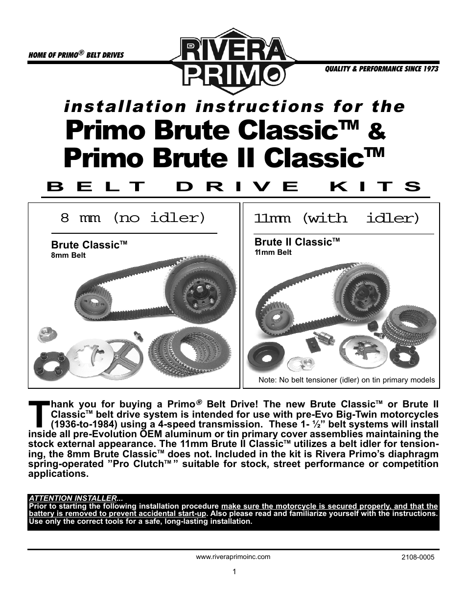 Brute II Classic & Classic