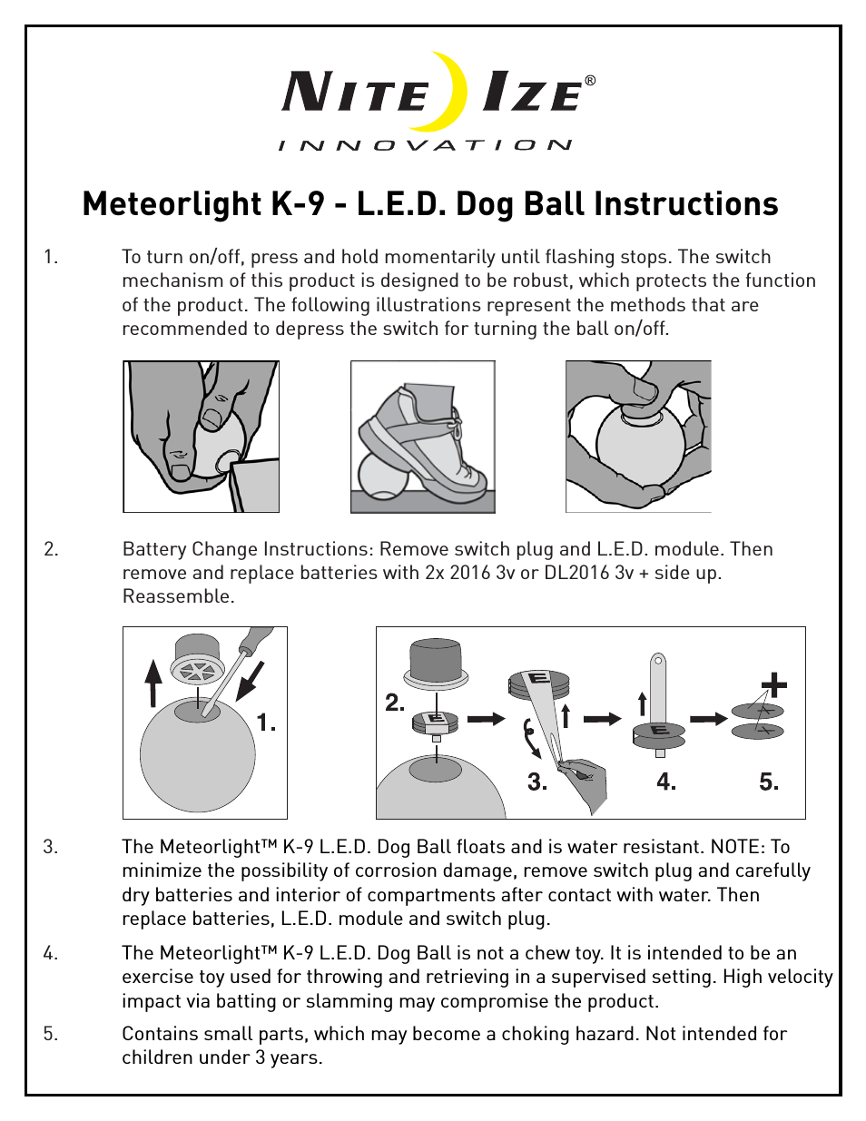 METEORLIGHT K-9 - LED BALL