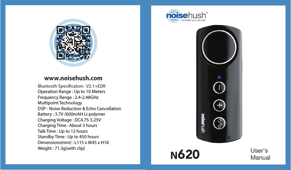 N620 Bluetooth Hands-free Speakerphone