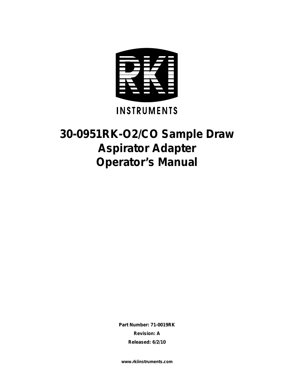 30-0951RK-O2/CO