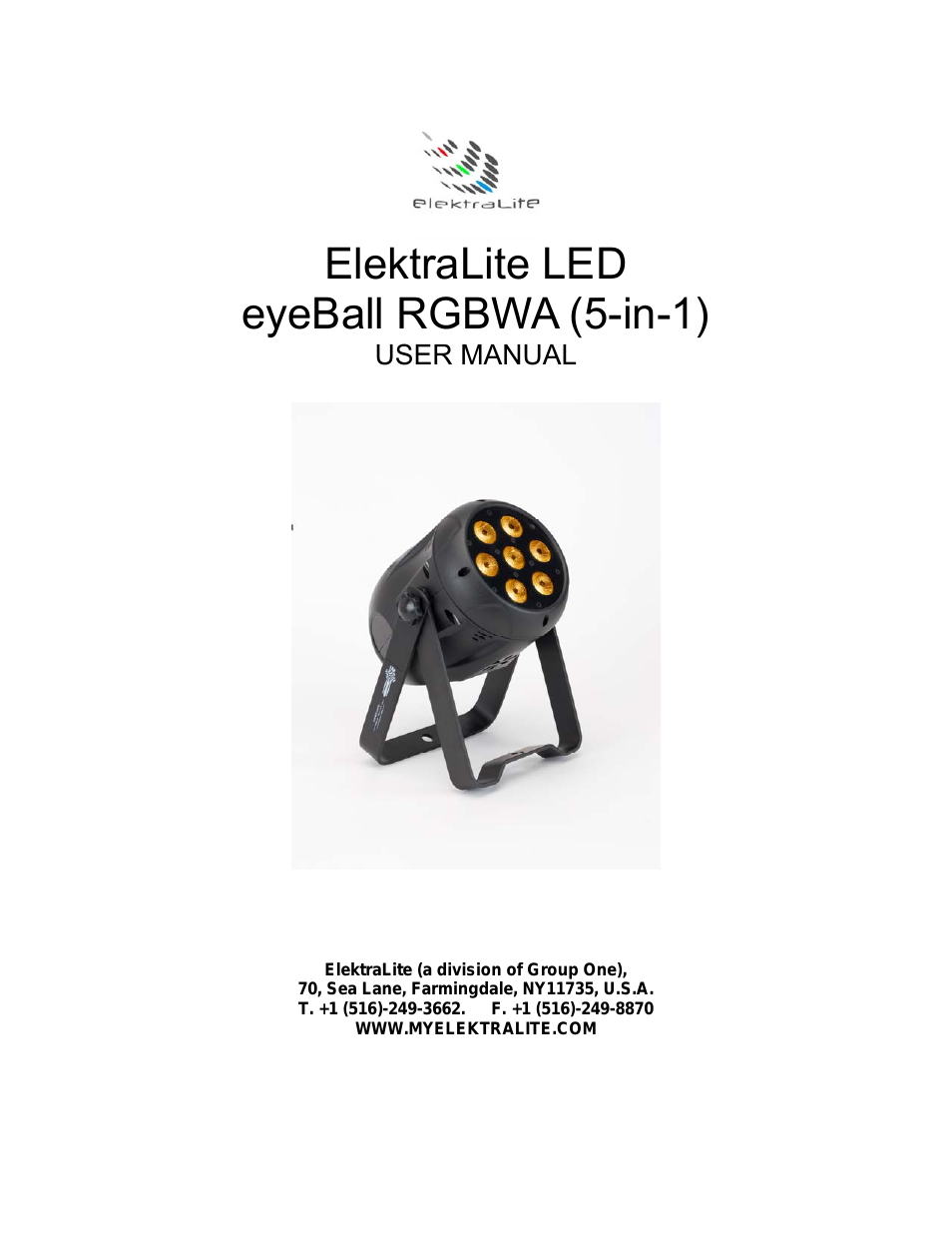 eyeBall RGBWA (5-in-1)