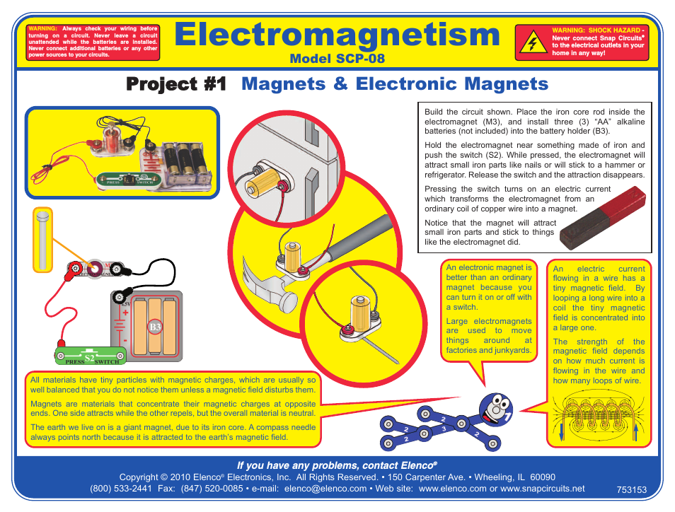 Snap Circuits Electromagnetism &reg