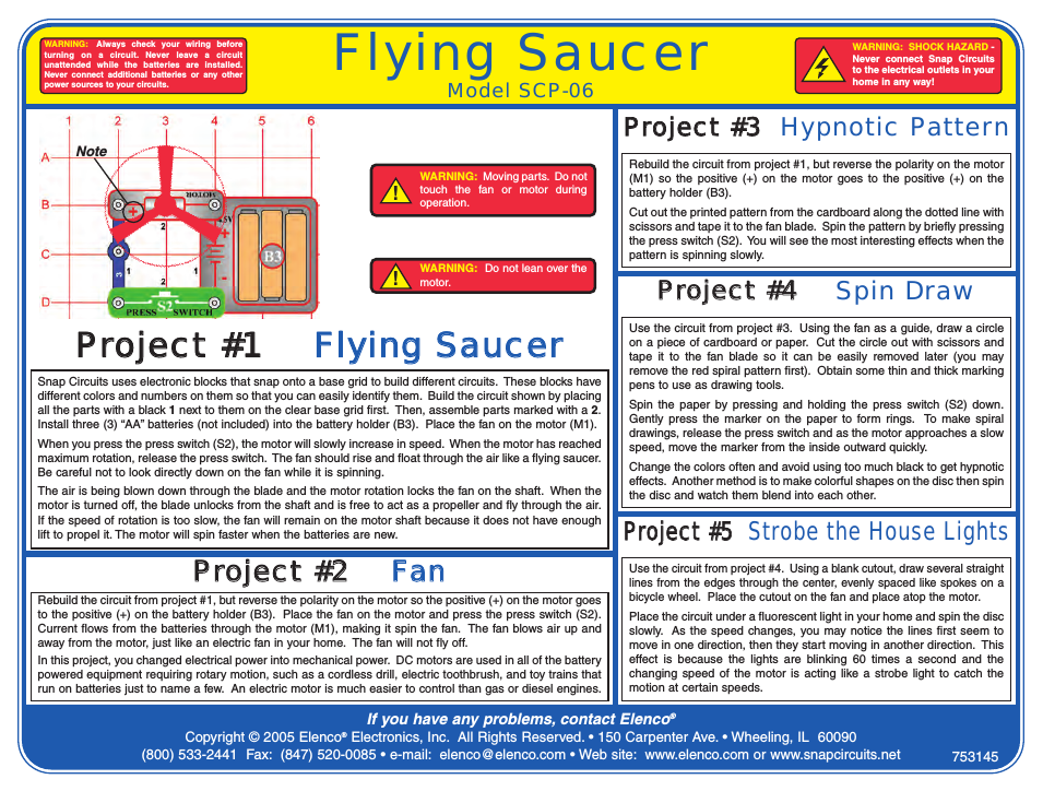 Snap Circuits Flying Saucer &reg